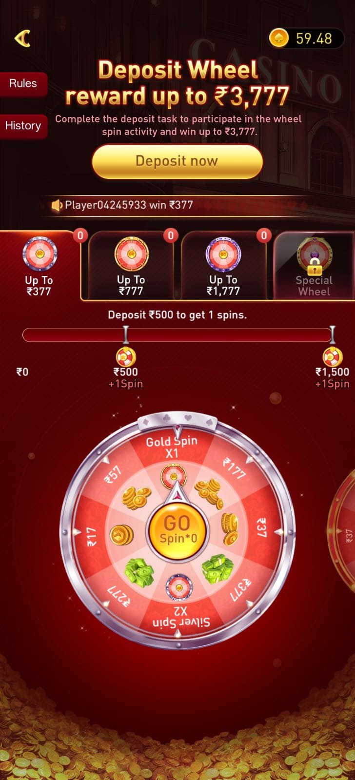 777in game lucky spin